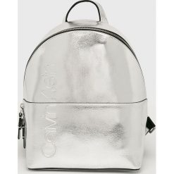 Calvin Klein - Plecak. Szare plecaki damskie Calvin Klein. Za 579.90 zł.