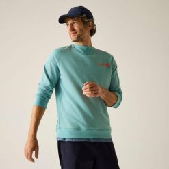 Bluza Regatta Nithsdale. Niebieskie bluzy męskie Regatta, m, bez wzorów, z bawełny, bez kaptura. Za 159.99 zł.