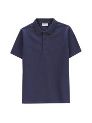 Coccodrillo Polo WC5143601VBB Granatowy Regular Fit. Niebieskie t-shirty dla chłopców COCCODRILLO, bez wzorów, z bawełny, bez ramiączek. Za 39.99 zł.