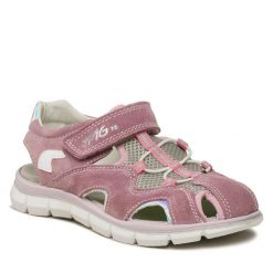 Sandały Primigi. Czerwone sandały dziewczęce Primigi, bez zapięcia. Za 239.99 zł.