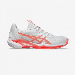 Buty do tenisa damskie Asics Gel Solution Speed FF 3 na każdą nawierzchnię. Brązowe obuwie sportowe damskie Asics, bez wzorów, z kauczuku, tenisowe. Za 729.99 zł.