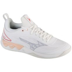 Adidasy Mizuno Wave Luminous 3, Kobiety. Białe obuwie sportowe damskie Mizuno, bez wzorów, z syntetyku, do siatkówki, mizuno wave. Za 549.99 zł.