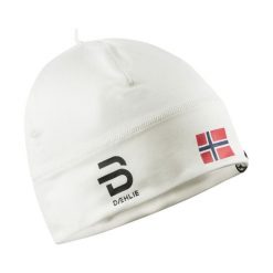 Czapka Daehlie Sportswear Polyknit Flag. Białe czapki i kapelusze męskie DAEHLIE, na zimę, bez wzorów, sportowe. Za 231.50 zł.