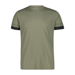 Koszulka męska CMP 33N6677. Niebieskie koszulki sportowe męskie CMP, m, bez wzorów, bez kołnierzyka, bez ramiączek. Za 119.99 zł.