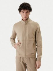 Guess Bluza Z6GQ04 K2833 Beżowy Regular Fit. Brązowe bluzy męskie Guess, m, z aplikacjami, z bawełny, bez kaptura. Za 519.99 zł.