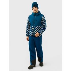 KORE Hoodie Men. Niebieskie bluzy męskie Head, uniwersalny, bez wzorów, z polaru, bez kaptura. W wyprzedaży za 688.00 zł.