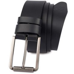 Skórzany pasek męski skóra naturalna licowa czarny premium Beltimore E19 : Kolory - czarny, Rozmiar pasków - r.90-105 cm. Czarne paski damskie bez wzorów, ze skóry. Za 74.90 zł.