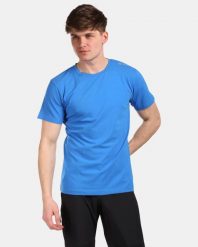 T-shirty Kilpi Promo. Niebieskie t-shirty męskie Kilpi, m, bez wzorów, z bawełny, bez kołnierzyka. Za 135.50 zł.