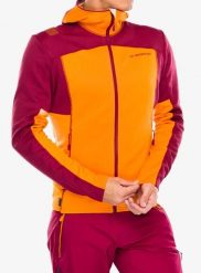 Bluza z kapturem męska La Sportiva Cosmic Hoody. Brązowe bluzy męskie La Sportiva, m, bez wzorów, z materiału, z kapturem. Za 911.75 zł.