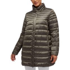 Kurtka GEOX W JAYSEN COAT Szary. Szare kurtki damskie Geox, bez wzorów, z tkaniny, bez kaptura. Za 582.99 zł.
