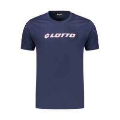 Koszulka sportowa męska Lotto 466002blnavy2xl. Niebieskie koszulki sportowe męskie Lotto, l, bez wzorów, bez kołnierzyka, bez ramiączek. Za 159.00 zł.
