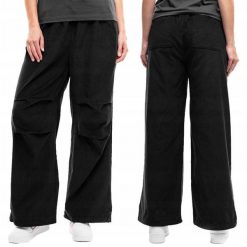 Champion Spodnie damskie sportowe dresowe wygodne bawełniane. Czarne spodnie dresowe damskie Champion, l, bez wzorów, z bawełny. Za 197.99 zł.