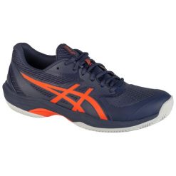 Buty do tenisa męskie Asics Game Ff. Brązowe buty sportowe męskie Asics, z materiału, bez zapięcia, tenisowe. Za 529.99 zł.