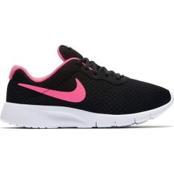 Nike buty dziewczęce Tanjun GS Shoe Black Hyper Pink-White 35,5. Białe buty sportowe dziewczęce Nike, bez wzorów, bez zapięcia, trekkingowe. Za 229.00 zł.