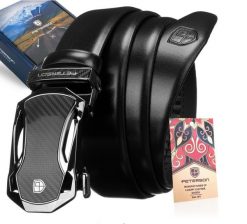 Pasek skórzany Peterson [DH] PTN PAS-CA4 czarny. Czarne paski damskie Peterson, bez wzorów, z jeansu. Za 109.00 zł.