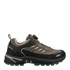 Buty trekkingowe męskie RIGEL 2.0 LOW FITGO skóra wodoodporne. Brązowe trekkingi męskie CMP, outdoorowe. Za 599.99 zł.