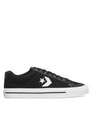 Converse Trampki Sport Casual A10547C Czarny. Czarne trampki męskie Converse, bez wzorów, z materiału, casualowe, bez zapięcia. Za 249.99 zł.