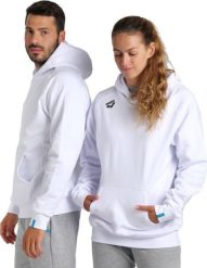 Arena Bluza sportowa z kapturem dresowa z polarem Arena Unisex Team Line R.M. Bluzy męskie Arena, m, bez wzorów, z dresówki, z kapturem. Za 299.99 zł.