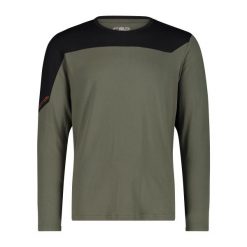 Koszulka męska techniczna CMP 34N1747. Zielone koszulki sportowe męskie CMP, m, bez wzorów, bez kołnierzyka, bez ramiączek. W wyprzedaży za 153.99 zł.