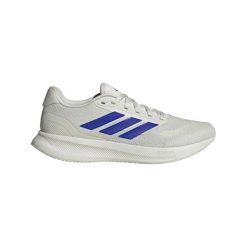 Buty do biegania adidas Runfalcon 5. Białe buty sportowe męskie Adidas, bez zapięcia, do biegania. Za 255.30 zł.