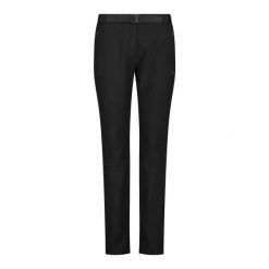 Spodnie damskie CMP. Czarne spodnie sportowe damskie CMP, bez wzorów, z elastanu, outdoorowe. Za 239.00 zł.