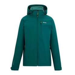 Męska Wodoodporna Kurtka Soft Shell Arana. Zielone kurtki męskie Regatta, m, bez wzorów, sportowe, bez kaptura. Za 290.99 zł.