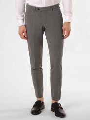 Finshley & Harding London spodnie od garnituru modułowego Mężczyźni Slim Fit Sztuczne włókno szary, 48. Szare eleganckie spodnie męskie Finshley & Harding London, m, bez wzorów, z materiału. Za 499.95 zł.