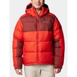 Kurtka Zimowa Męska Columbia Pike Lake II. Czerwone kurtki sportowe męskie Columbia, na jesień, m, bez wzorów, trekkingowe, omni-heat (columbia). Za 769.00 zł.