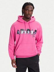 Adidas Bluza Jeremy Scott Pride JL7625 Różowy Oversize. Czerwone bluzy męskie Adidas, m, bez wzorów, z bawełny, bez kaptura. Za 249.99 zł.