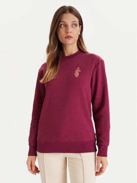 Cotopaxi Bluza Lava Liama Crew F25474W1530 Fioletowy Regular Fit. Fioletowe bluzy damskie Cotopaxi, l, bez wzorów, z bawełny, bez kaptura. Za 359.99 zł.