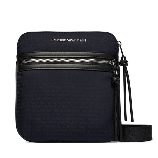 Saszetka Emporio Armani. Niebieskie saszetki męskie Emporio Armani, młodzieżowe, małe. Za 705.99 zł.