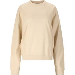 Bluza damska Athlecia Crecy. Białe bluzy damskie Athlecia, bez wzorów, bez kaptura, na fitness i siłownię. Za 194.50 zł.