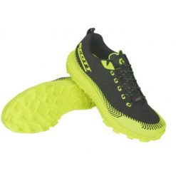 Buty trailowe męskie SCOTT SCO Supertrac Ultra RC. Czarne buty sportowe męskie Scott, bez zapięcia. W wyprzedaży za 659.15 zł.