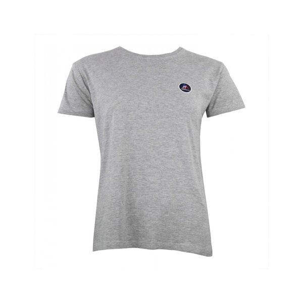 Koszulka damska Peak Mountain Acoda. Szare t-shirty damskie Peak Mountain, m, bez wzorów, z bawełny, eleganckie, bez kołnierzyka. Za 86.50 zł.