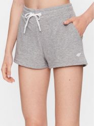 4F Szorty sportowe 4FSS23TSHOF175 Szary Regular Fit. Szare szorty sportowe damskie 4f, l, bez wzorów, z bawełny, sportowe. Za 49.99 zł.