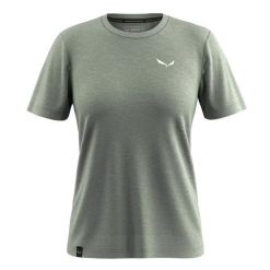 T-shirt z mini logo damskie Salewa Eagle. Czarne t-shirty damskie Salewa, m, bez wzorów, z materiału, bez kołnierzyka. Za 370.50 zł.