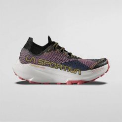 Damskie buty trailowe La Sportiva Prodigio Pro. Czerwone obuwie sportowe damskie La Sportiva, bez wzorów, z gumy, do biegania. Za 829.99 zł.