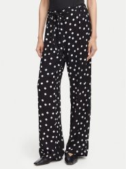 Vero Moda Spodnie materiałowe Elisa 10347961 Czarny Loose Fit. Czarne spodnie materiałowe damskie Vero Moda, m, bez wzorów, z materiału. Za 152.99 zł.