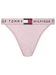Tommy Hilfiger Stringi UW0UW06095 Różowy. Czerwone stringi damskie Tommy Hilfiger, m, bez wzorów, z bawełny. Za 89.99 zł.