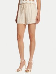 TWINSET Szorty materiałowe 251LM2QGG Beżowy Regular Fit. Brązowe szorty damskie Twinset, xl, bez wzorów, z materiału. Za 429.99 zł.