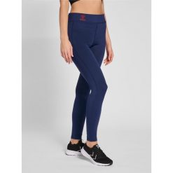 Damskie pełne legginsy Hummel q4 Hw. Niebieskie legginsy damskie Hummel, s, bez wzorów, z dżerseju. Za 190.00 zł.