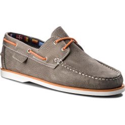 Półbuty LA MARINE - Catamaran Grey Orange. Szare półbuty na co dzień męskie La Marine, z materiału. W wyprzedaży za 199.00 zł.
