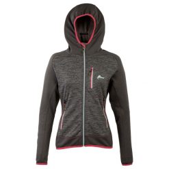 Bluza Ande Bregaglia Dama Damskie. Szare bluzy sportowe damskie ANDE, s, bez wzorów, z elastanu, bez kaptura, trekkingowe. Za 347.99 zł.