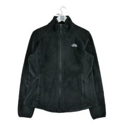 Second life - Kurtka polarowa TNF Black Osito dla kobiet - Jak nowy. Czarne kurtki damskie The North Face, l, bez wzorów, z materiału, bez kaptura. Za 211.46 zł.