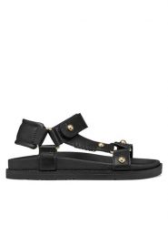Geox Sandały J Sandal Foammentera J65P0D 000BC C9999 D Czarny. Czarne sandały dziewczęce Geox, ze skóry, bez zapięcia. Za 269.99 zł.