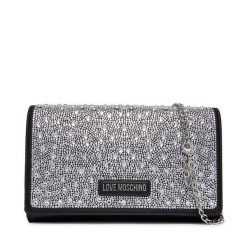 Torebka LOVE MOSCHINO. Czarne torebki do ręki damskie Love Moschino, bez wzorów, wizytowe, bez dodatków. Za 669.00 zł.