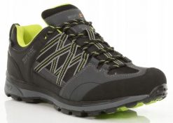 Męskie buty trekkingowe Samaris Low II RMF540. Czarne trekkingi męskie Regatta, na zimę, trekkingowe. Za 249.99 zł.