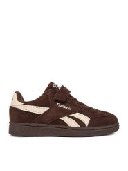 Reebok Sneakersy CEO-LEA-D680L Brązowy ciemny. Brązowe buty sportowe dziewczęce Reebok, bez wzorów, ze skóry, bez zapięcia. Za 139.99 zł.