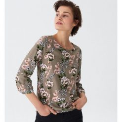 Bluzka w kwiaty - Zielony. Bluzki damskie House. Za 59.99 zł.