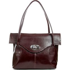 Torebka damska skórzana DAN-A T29 koniak - koniakowy. Torebki do ręki damskie DAN-A, bez wzorów, ze skóry, eleganckie, bez dodatków. Za 269.99 zł.